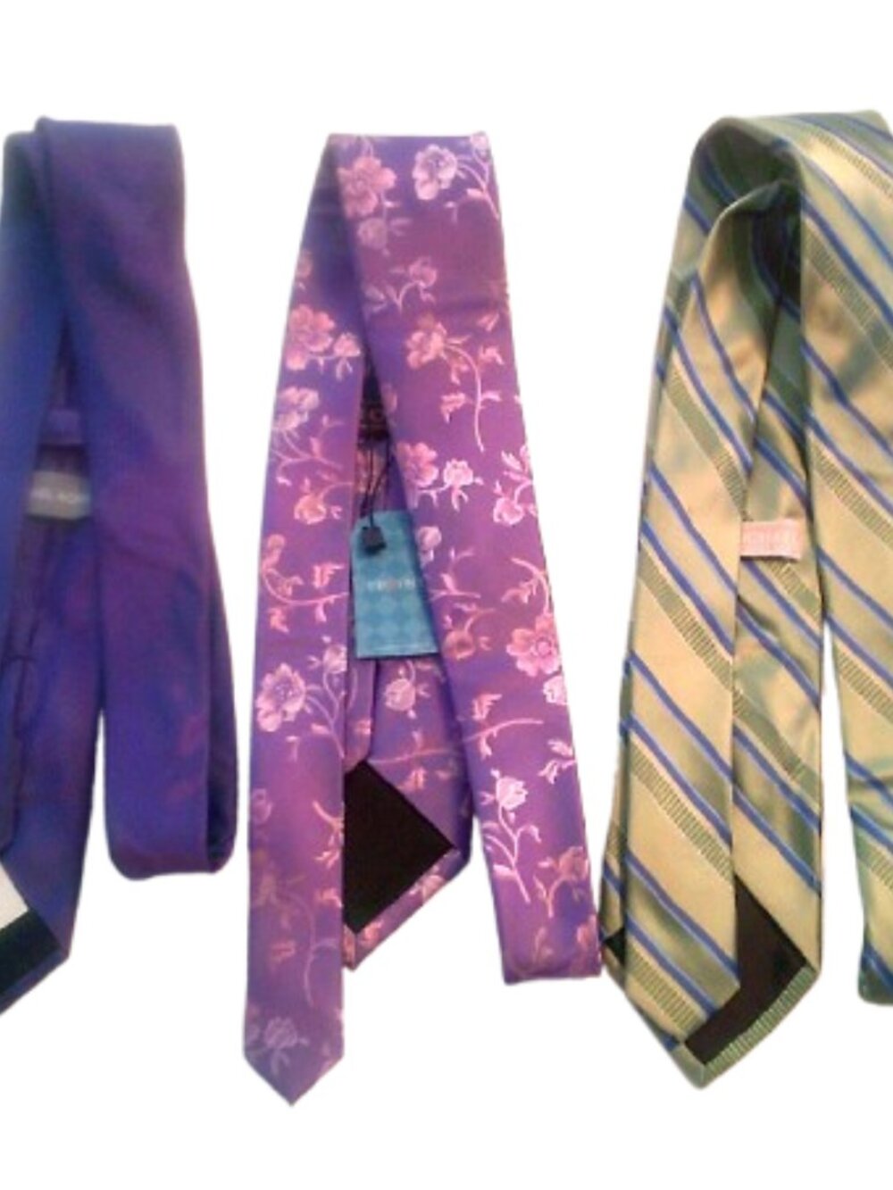 Lot of 3 Designer Silk Ties: Michael Kors, Epoint (NWT)